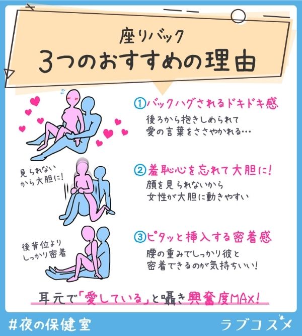 座りバック３つのおすすめの理由