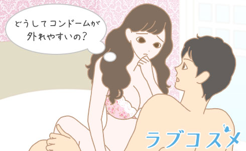 どうしてコンドームが外れやすいの？